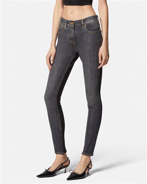 Versace Medusa Skinny Jeans 